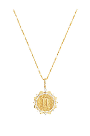 Zodiac Sparkle - Gemini Necklace-Necklace-Celeste Starre-Debs Boutique